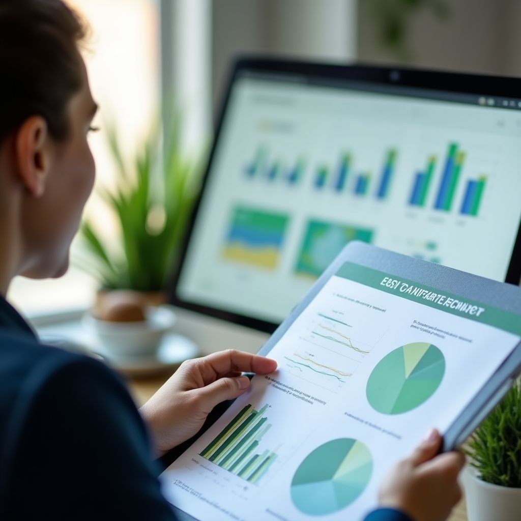 Analista de finanzas sostenibles